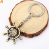 One Piece Keychains Compass Key Holder