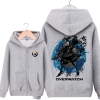 Bluzy z kapturem Overwatch Hanzo męska Czarna bluza