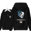 Overwatch Hanzo Sweatshirt người đàn ông đen áo len