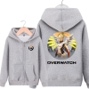 Overwatch Hero Mercy Sweatshirt Mens Black Hoody