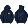 Overwatch Hero Reaper Hoodie Nam đen trùm áo nỉ