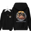 Overwatch Hero Roadhog Merchandise Mens Black Hoodies