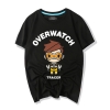  Overwatch Heroes Cartoon Tracer Graphic Tees