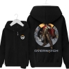 Overwatch Mccree Hoodie For Mens Black Sweatshirt