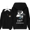 Mei Sweatshirt Mens siyah kapüşonlu izle