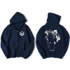 Overwatch soldat 76 Sweat shirts Herre blå hoodie