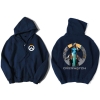 Surveillez Symmetra Hooded Sweats à capuche homme noir