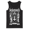 Personalised Behemoth Tank Tops Hard Rock Black Metal Rock Sleeveless Shirts