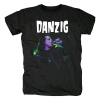 T-shirt personnalisé Punk Rock en métal noir Tees Us Danzig Us