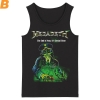 Magliette personalizzate smanicate Megadeth Us Metal Rock Tank Tops