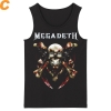 Personalised Megadeth Sleeveless Tee Shirts Us Metal Rock Tank Tops