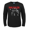 Kişiselleştirilmiş Van Halen T-Shirt Metal Rock Grubu Grafik Tees