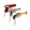 Playerunknown Pistol Model Pendant with Leather Case Key Chain