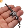 Playerunknown'S Battlegrounds 6cm CF Metal weapon gun Keychain