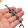 Playerunknown'S Battlegrounds 6cm CF Metal weapon gun Keychain