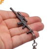 Playerunknown'S Battlegrounds 6cm CF Metal weapon gun Keychain