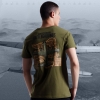 Playerunknown'S Battlegrounds Map T-shirt pubg Army Green 3XL Tee Shirt