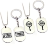 Playerunknown'S Battlegrounds PUBG Logo Keychain