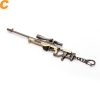 Pubg 17cm Metal weapon gun model Keychains