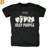Punk Rock Band Tees Deep Purple Perfect Strangers Live T-Shirt