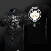 Kvalitné 3D Overwatch Hanzo tričko Blizzard OW 4XL Black Tees