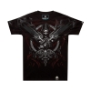 Kvalitet 3D Overwatch Reaper T-shirt Blizzard OW 4XL Black Tees