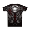 Kvalitet 3D Overwatch Reaper T-shirt Blizzard OW 4XL Black Tees