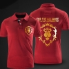 Quality Alliance Logo Polo Shirt World of Warcraft Black Polo T Shirt for Men