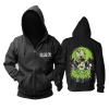 Kan Kalite Olarak Çalışır Siyah Hoody Hard Rock Metal Rock Hoodie