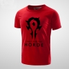 Mundo da qualidade de Warcraft para a t-shirt da horda