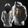 Quality WOW Alliance Lion Sweatshirt worldofwarcraft Hoodie for Mens