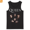 Rainha sem mangas camisetas Uk Hard Rock Band Tops