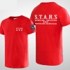Resident Evil Stars Logo Tshirt Black Men Tee