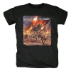 Rhapsody Band Rain Of A Thousand Flames Tees Italy Metal T-shirt