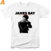 T-shirt legal do amor de James Bay da rocha T-shirt selvagem do amor de James Bay da rocha