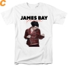 T-shirt legal do amor de James Bay da rocha T-shirt selvagem do amor de James Bay da rocha