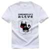 Sheldons Schrodinger's cat Tshirt Big Bang Mens Clothing