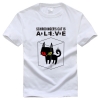 Sheldons Schrodingers Katze Tshirt Big Bang Herren Kleidung