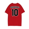 Slam Dunk Hanamichi Sakuragi T-shirt 3XL Red Shohoku No.10 Tee Shirt