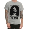 Camiseta Slash Guns N 'Roses Tee Heavy Metal Band gris