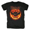 Slipknot Band Circled In Flames Tees Us Metal Rock T-Shirt