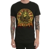 Slipknot Print Heavy Metal Rock T-Shirt Noir