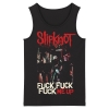 Slipknot Tank Tops nás Metal Rock Band bez rukávov košele