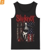 Slipknot Tank Tops nás Metal Rock Band bez rukávov košele