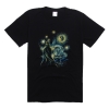 T-shirt nera da donna di Star Wars Van Gogh Style