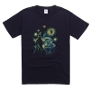 T-shirt nera da donna di Star Wars Van Gogh Style