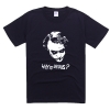 Summer Batman Joker Why So Serious Camiseta 100% algodón