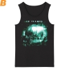 Sweden Metal Sleeveless Graphic Tees In Flames Tank Tops
