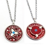 Uchiha Sasuke Rotating kaleidoscope Necklace