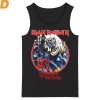 Uk Iron Maiden Tank Tops Metal Sleeveless Graphic Tees